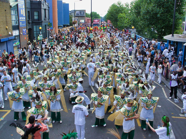 Notting Hill Carnival 2007 - London School of Samba - photo of the bateria