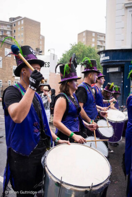 Carnival 2015 - Bateria Drummers - Copyright Brian Guttridge