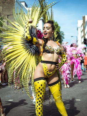 Carnival 2017 - Orquida in the street in a power stance