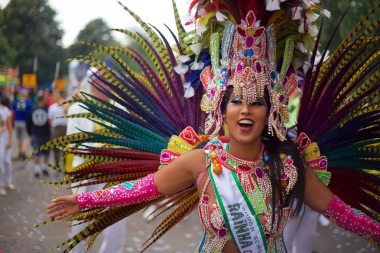 LSS Notting Hill Carnival 2016 - Samba dancer - Copyright Tristan Daws