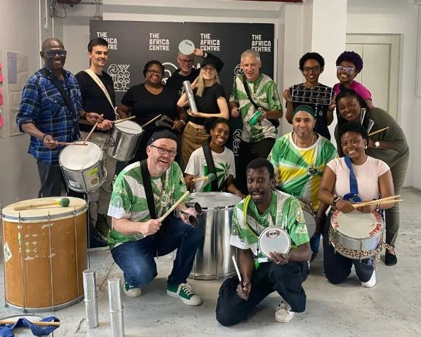 Drummers at Africa Centre