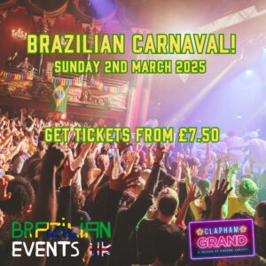 Clapham Grand Brazilian Carnival flyer