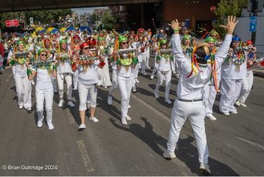 Bateria - marching- Copyright Brian Guttridge