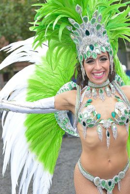 Carnival 2014 - Samba Dancer - Copyright Mo Elnadi