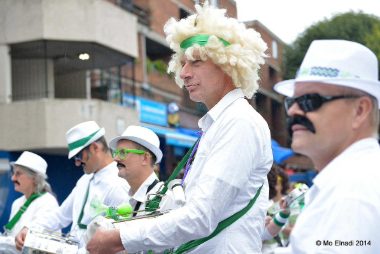 Carnival 2014 - Samba band players - Copyright Mo Elnadi