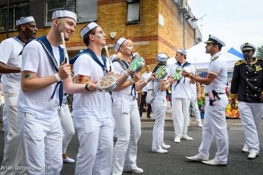 LSS Notting Hill Carnival 2018 - Bateria - Copyright Brian Guttridge